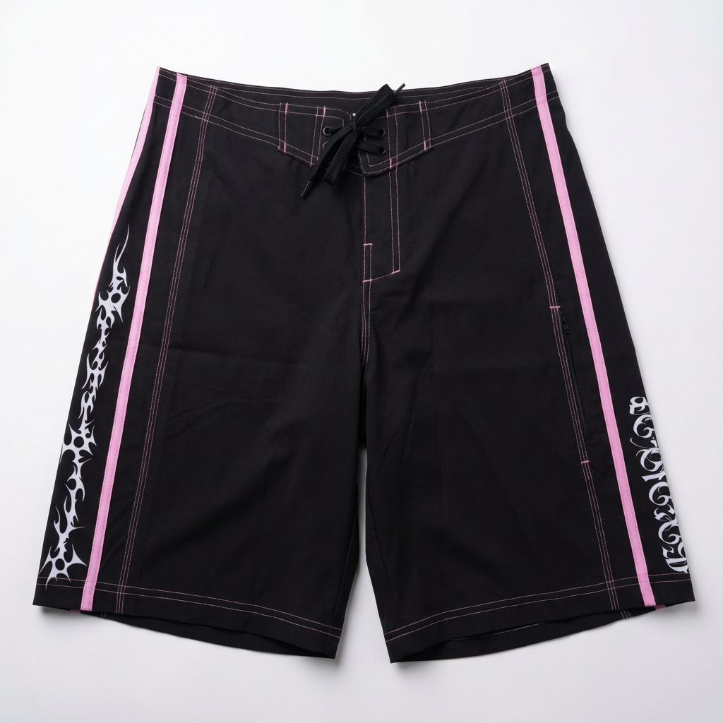 Pink & Black 2.0 Boardshorts
