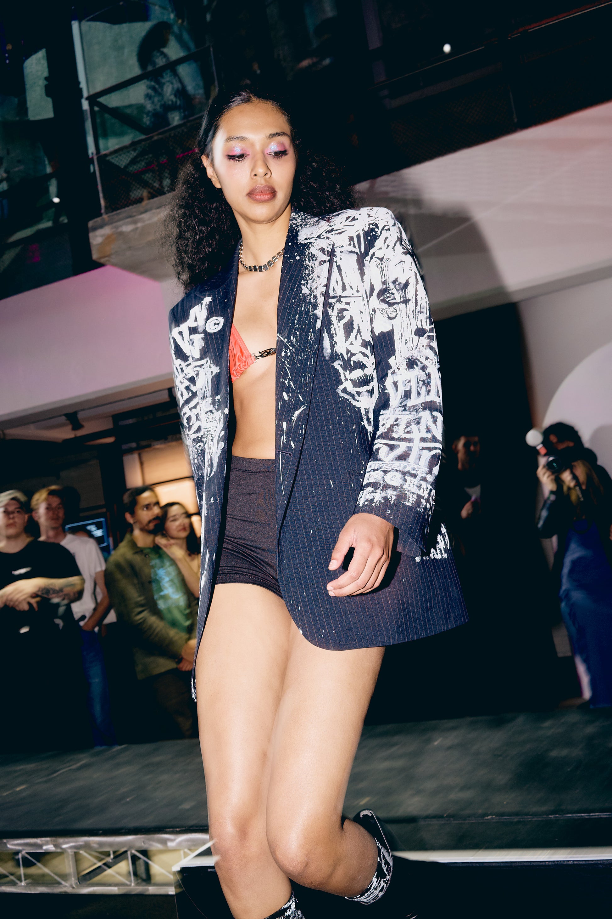 Screen Print Blazer