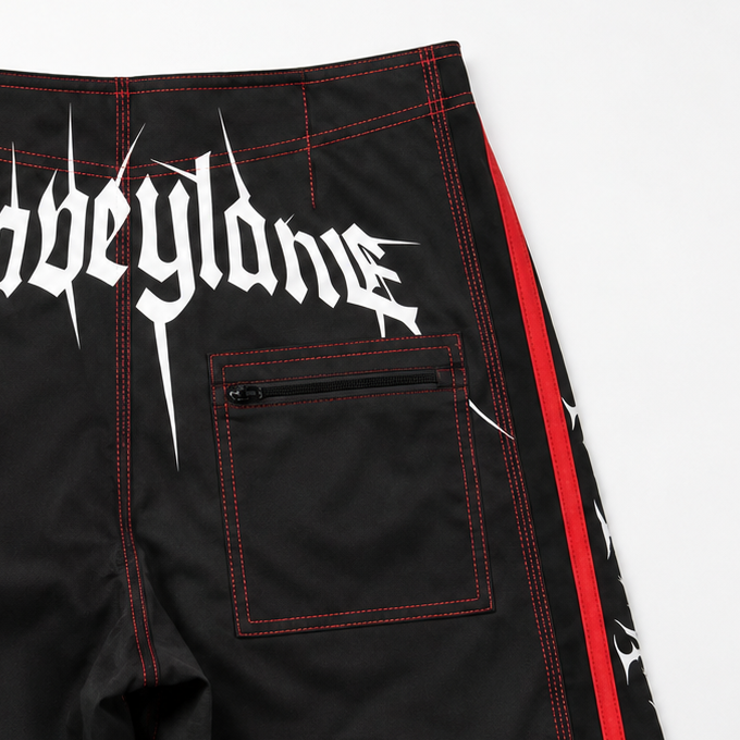 PRE-ORDER // RED & WHITE (NEW) - 3.0 BOARDSHORTS