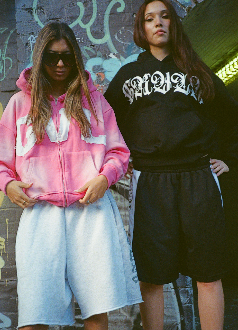 HEATHER GREY SHORTS - [PRE-ORDER]
