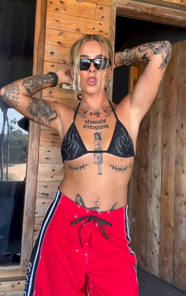 Black GRVLN bikini Top