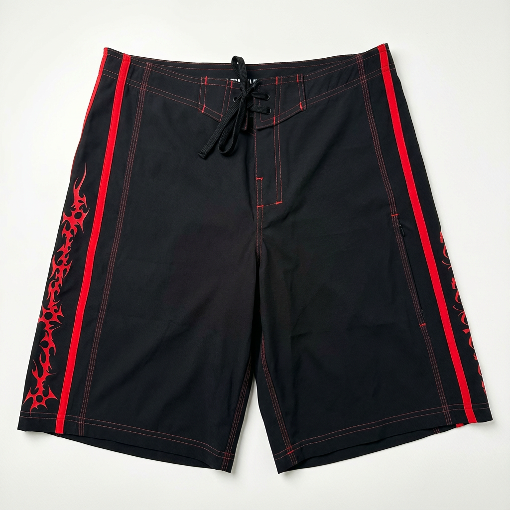 Black n Red 2.0 Boardshorts