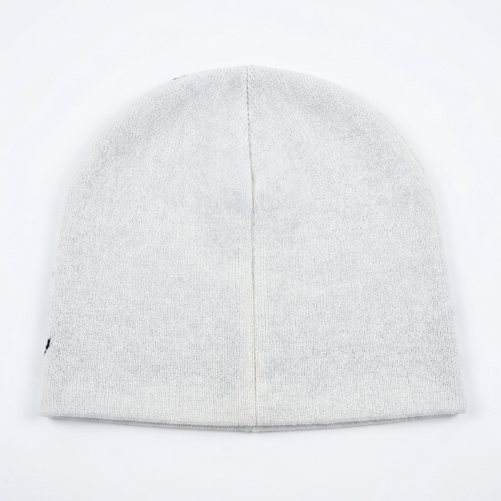 'SCRIPT' BEANIE - [REVERSIBLE]