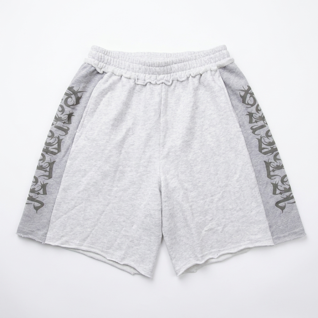 HEATHER GREY SHORTS - [PRE-ORDER]