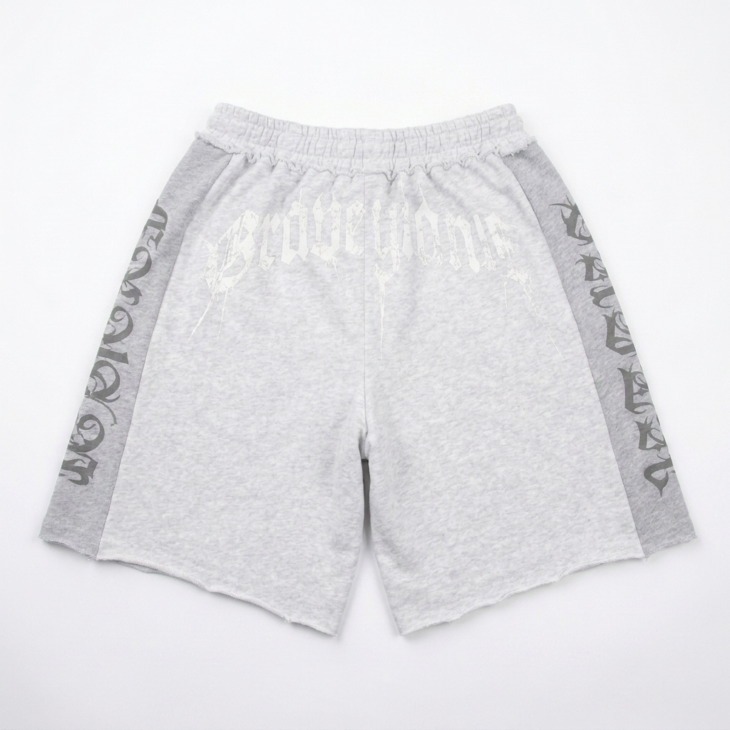 HEATHER GREY SHORTS - [PRE-ORDER]